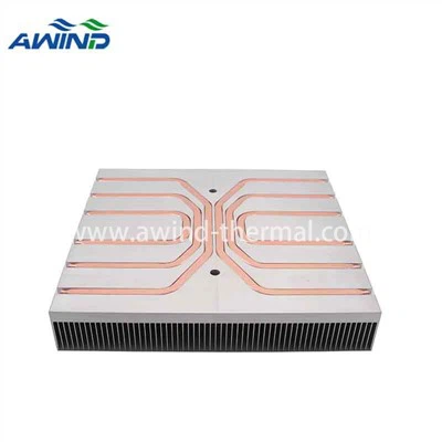 Sveising Heatpipe Aluminium Fin Heat Sink